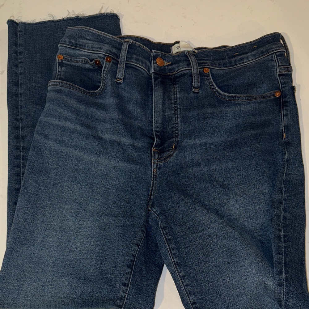 Madewell Mid-Rise Kick Out Jeans - Indigo